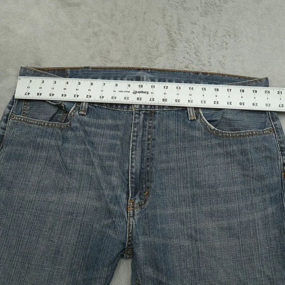 Levi's 559 Jeans Mens Size 40x32 Blue Relaxed Straight 100% Cotton Denim Pants